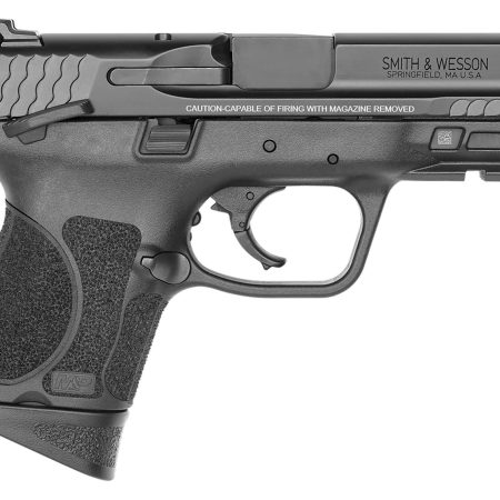 Smith & Wesson 12482 M&P M2.0 Sub-Compact 9mm Luger 12+1, 3.60" Black Armornite Stainless Steel Barrel & Serrated Slide, Matte Black Polymer Frame w/Picatinny Rail