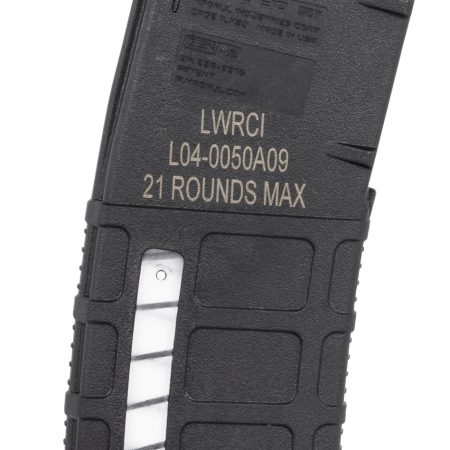 LWRC 2000123A01 PMAG  Black Detachable 20rd 6.8 SPC for LWRC SIX8