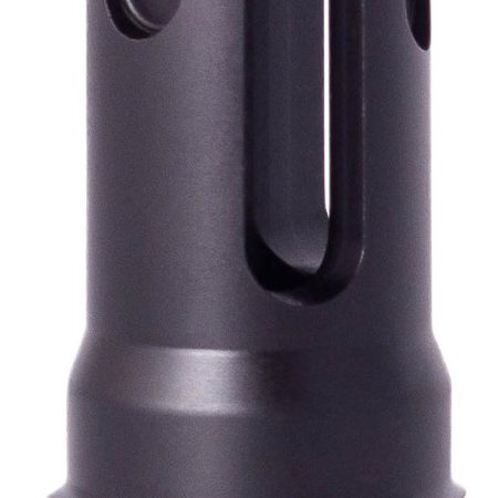 Rugged Suppressor FH003 R3L Flash Mitigation System Black with 5/8"-24 tpi Threads & 2.60" OAL for 7.62mm Radiant762, Surge762, Razor762 & Micro30 Suppressors