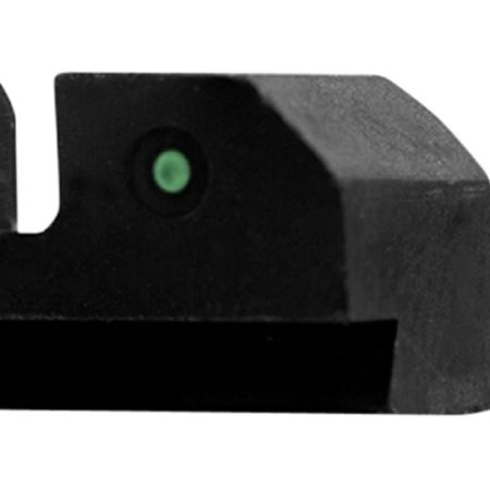 XS Sights GLR012P6N R3D  Night Sights fits Glock  Black | Green Tritium Orange Outline Front Sight Green Tritium  Rear Sight