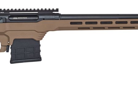 Savage Arms 57563 110 Precision 308 Win 10+1 20", Matte Black Rec/Barrel, Flat Dark Earth Cerakote MDT LSS XL Chassis, Polymer Grip