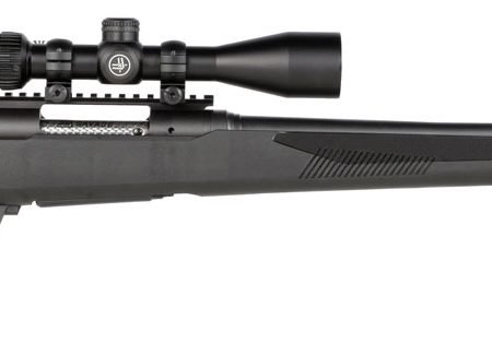 Savage Arms 57595 110 Apex Hunter XP 6.5 PRC 2+1 24", Matte Black Metal, Synthetic Stock, Vortex Crossfire II 3-9x40mm Scope