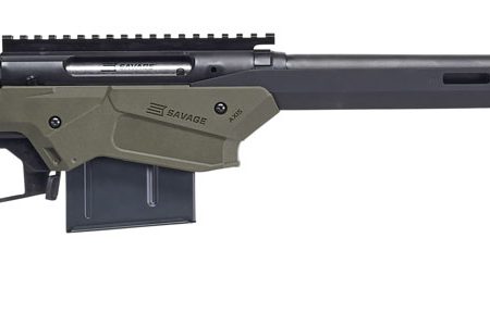 Savage Arms 57549 Axis II Precision 223 Rem 10+1 22", Matte Black Rec/Barrel OD Green Adjustable MDT Aluminum Chassis Stock Black Polymer Grip Right Hand
