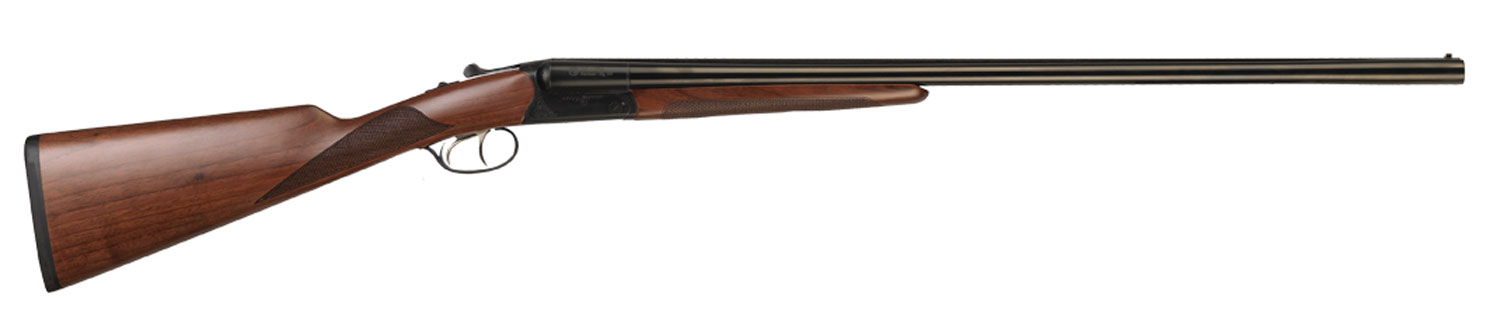 CZ-USA 06414 Bobwhite G2 28 Gauge 3" 2rd 28" Side-by-Side Barrel, Gloss Black Chrome Metal Finish, Straight English Style Walnut Stock Includes 5 Chokes