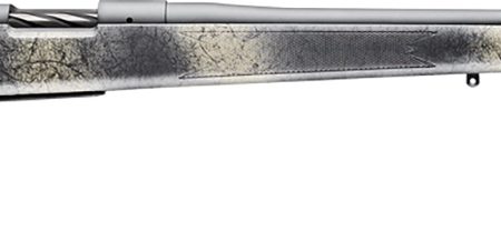 Bergara Rifles B14LM511 B-14 Wilderness Ridge 300 Win Mag 3+1 24" Threaded, Sniper Gray Cerakote Barrel/Rec, SoftTouch Woodland Camo Synthetic Stock, Omni Muzzle Brake