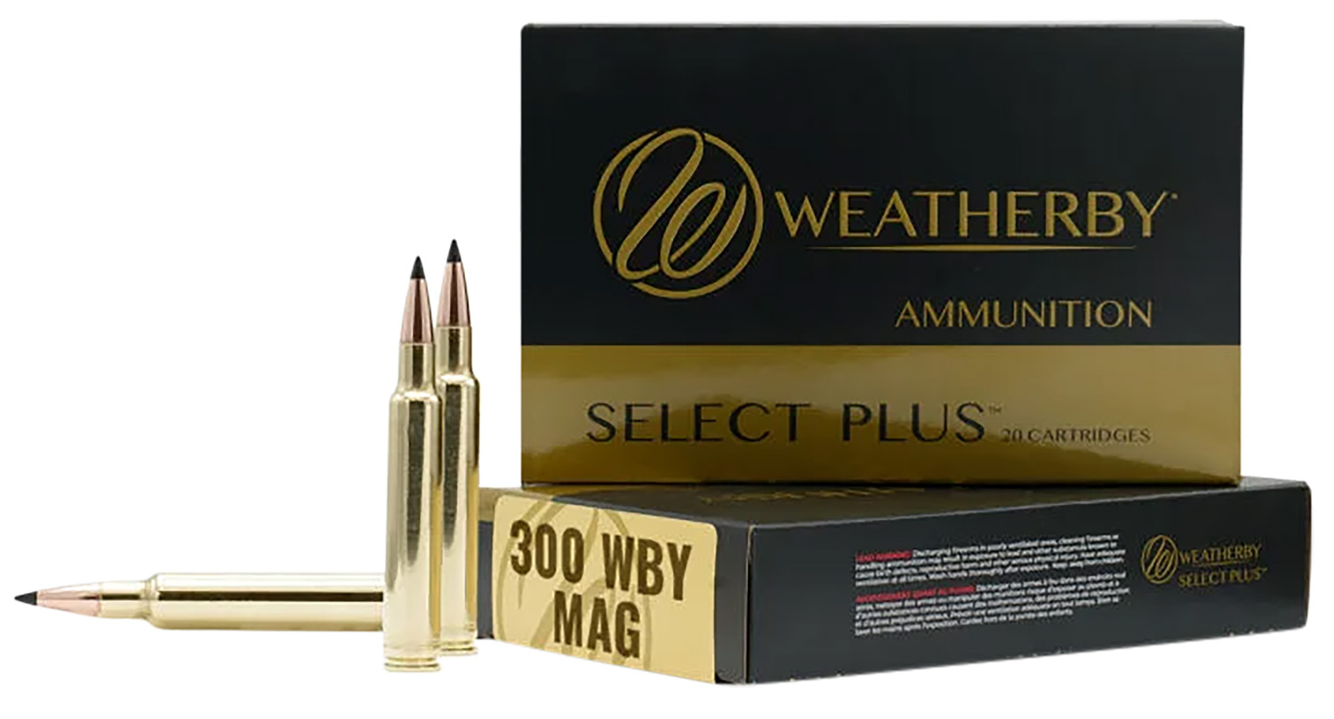 Weatherby H300200ELDX Select Plus 300WthbyMag 200gr Hornady ELD X 20 Per Box/10 Case
