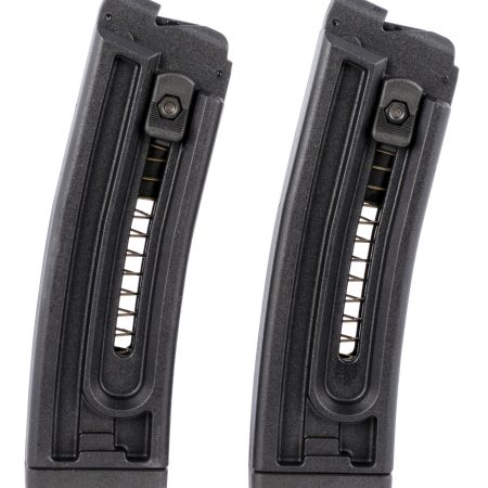 GSG GERMGSG16TP10 OEM  Black Detachable 10rd 22 LR for GSG 16 2 Per Pack
