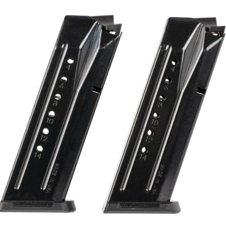 Ruger 90684 Security-9 Value Pack 15rd 9mm Luger Black Oxide Steel 2 Per Pack