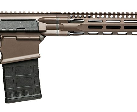 Daniel Defense 0216581690047 DD5 V5 Gen II 6.5 Creedmoor 20" 20+1 Mil-Spec Brown Cerakote 6 Position w/SoftTouch Overmolding Stock MLOK