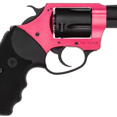 Charter Arms 53824 Undercover Lite Small 38 Special, 5 Shot 2" Black Passivate Stainless Steel Barrel & Cylinder, Red Aluminum Frame w/Black Finger Grooved Rubber Grip, Exposed Hammer