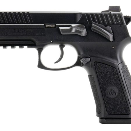 IWI US J941PSL9II Jericho 941 Enhanced 9mm Luger Caliber with 3.80" Barrel, 16+1 Capacity, Overall Black Finish, Picatinny Rail Frame, Serrated Steel Slide & Polymer Grip