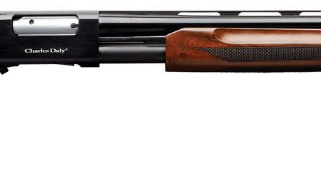 Charles Daly 930200 301  20 Gauge 4+1 3" 26" Vent Rib Blued Barrel, Black Anodized Aluminum Receiver, Checkered Gloss Wood Stock & Forend, Auto Ejection, Includes 3 Choke Tubes