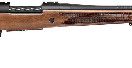 Mossberg 28132 Patriot  Full Size 300 Win Mag 3+1 24" Matte Blued Fluted Threaded Barrel, Drilled & Tapped Matte Blued Stainless Steel Receiver, Walnut Fixed Stock, Right Hand