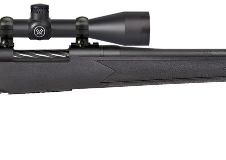 Mossberg 28123 Patriot  300 Win Mag 3+1 24" Black Black Right Hand