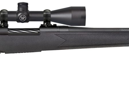 Mossberg 28125 Patriot  7mm Rem Mag 3+1 24" Black Right Hand with Vortex Crossfire II 3-9x40mm Scope