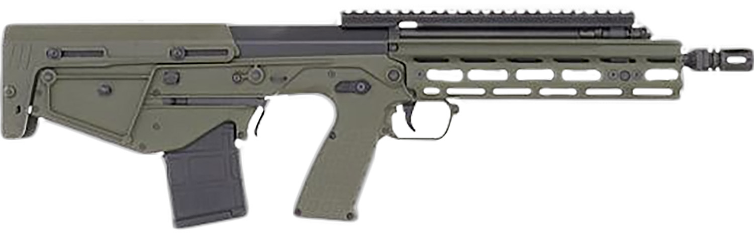 Kel-Tec RDBDGRN RDB Defender 223 Rem/5.56 NATO 20+1 16.10" Black Pencil Profile Barrel, OD Green Polymer Receiver, OD Green Synthetic Collapsible Stock, OD Green Polymer Grip