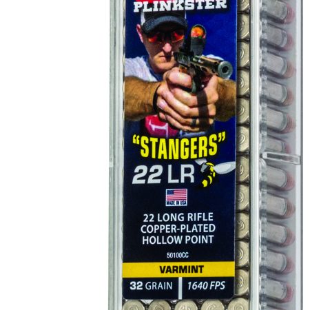 CCI 50100CC Stangers  22LR 32gr Copper Plated Hollow Point 100 Per Box/50 Case
