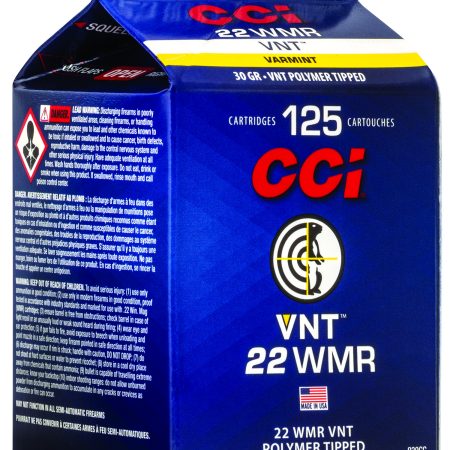 CCI 929CC VNT Rimfire 22WMR 30gr Varmint Tipped 125 Per Box/10 Case