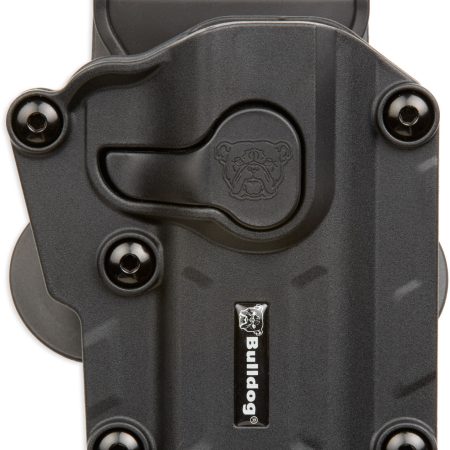 Bulldog MX001 Max Multi Fit OWB Black Polymer Paddle Fits Sig P250/P320 Fits S&W M&P 9/40/45 Fullsize Right Hand