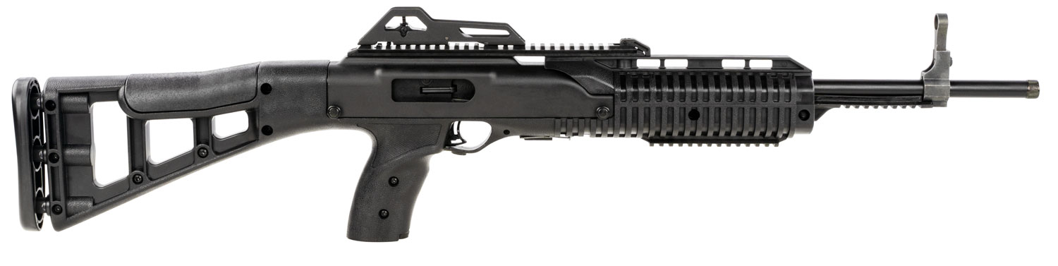 Hi-Point 995TS19 995TS Carbine 9mm Luger Caliber with 19" Barrel, 10+1 Capacity, Black Metal Finish, Black All Weather Skeletonized Stock & Black Polymer Grip Right Hand