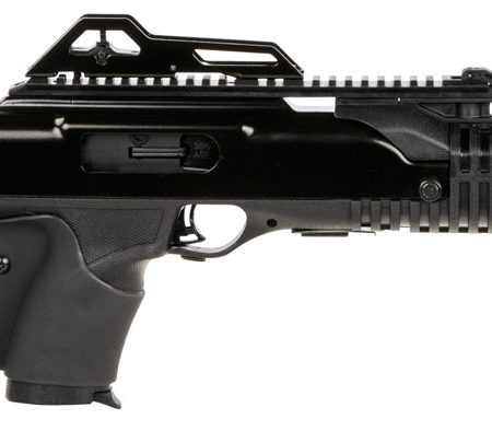 Hi-Point 3895TSCA 3895TS Carbine *CA Compliant 380 ACP Caliber with 16.50" Barrel, 10+1 Capacity, Black Metal Finish, Black All Weather Skeletonized Stock & Black California Paddle Grip Right Hand