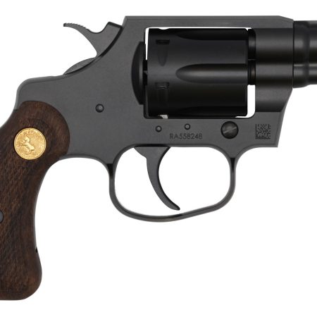 Colt Mfg COBRAMB2WBB Night Cobra  38 Special +P 6 Shot 2" Matte Black Ion Bond Steel Barrel, Cylinder & Frame, Wood Grip