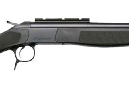 CVA CR4817 Scout  Full Size 350 Legend 1rd 20" Matte Blued Single Shot Barrel, Matte Blued Steel Receiver w/DuraSight Rail, Black Fixed Synthetic Stock, Ambidextrous