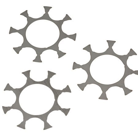 Ruger 90719 Moon Clip Full Ruger Super GP100 9mm Luger 8rd Stainless Steel 3 Per Pack