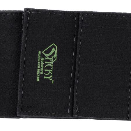 Sticky Holsters GHBSM Guard Her Garter Size Small Black Elastic