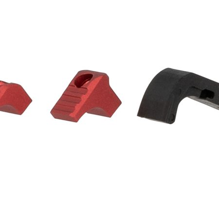 Strike Industries G4MAGRELEASERED Modular Magazine Release SI-G4 Compatible w/Most Glock Gen4-5, Red Aluminum