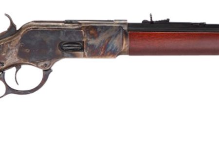Taylors & Company 550172DE 1873 Taylor Tuned 45 Colt (LC) 10+1 20" Walnut Fixed Pistol Grip Stock Color Case Hardened Right Hand