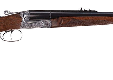 Sabatti SBCLB5E500EDL Big Five Classic EDL 500 NE Caliber with 2rd Capacity, 24" Barrel, Silver Engraved Metal Finish & Oiled Walnut Stock Right Hand (Full Size)