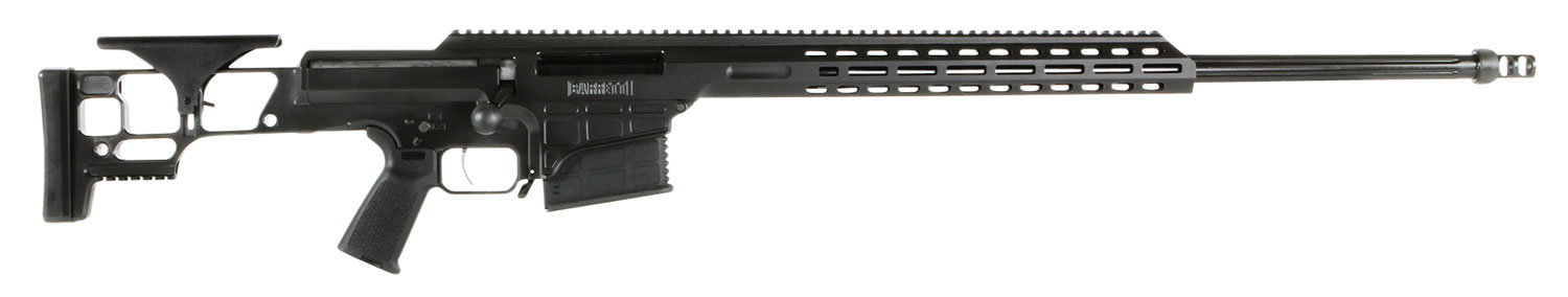 Barrett 18502 MRAD 338 Lapua Mag 26" 10+1 Black Cerakote Black Fixed Adjustable Comb Stock Black Polymer Grip Right Hand