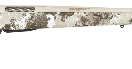 Tikka JRTXVA382 T3x Lite 6.5 Creedmoor 3+1 24.30" Stainless Fluted Threaded Barrel, Drilled & Tapped Steel Receiver, Veil Alpine Fixed Synthetic Stock, Black Interchangeable Backstrap Grip