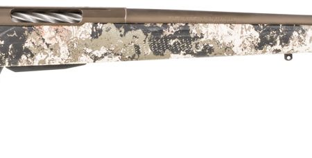 Tikka JRTXVW340 T3x Lite 270 WSM 3+1 24.30" Midnight Bronze Cerakote Fluted Threaded Barrel, Drilled & Tapped Steel Receiver, Veil Wideland Fixed Synthetic Stock, Black Interchangeable Backstrap Grip