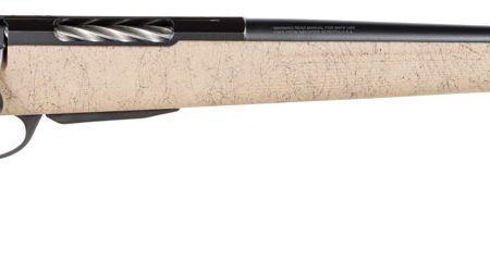 Tikka JRTXRT316 T3x Lite Full Size 308 Win 3+1 22.40" Black Fluted Threaded Barrel, Drilled & Tapped Steel Receiver, Black Webbed Tan Roughtech Synthetic Stock, Black Interchangeable Backstrap Grip