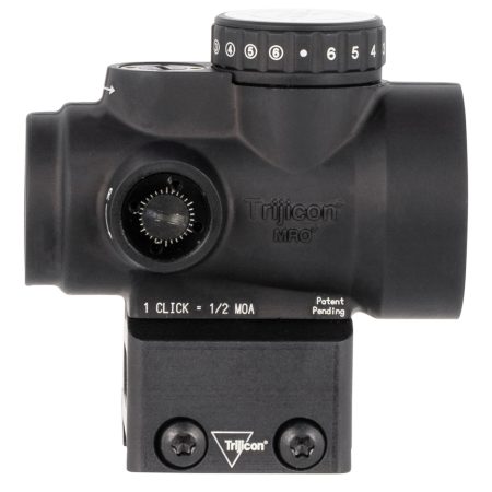 Trijicon 2200052 MRO HD Matte Black 1 x 25 mm 2 MOA Red Dot/68 MOA Circle Multi Reticle Full Cowitness Mount