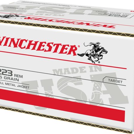 Winchester Ammo W223200 USA  223Rem 55gr Full Metal Jacket 200 Per Bx/4 Case *Value Pack