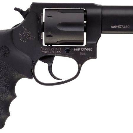Taurus 2-85631NS 856 Defender Small 38 Special +P 6 Shot 3" Matte Black Stainless Steel Barrel & Cylinder, Matte Black Aluminum Frame, Hogue Finger Grooved Grip, Transfer Bar Safety, Exposed Hammer