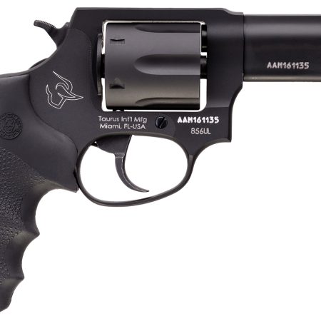Taurus 2-85631ULNS 856 Ultra-Lite Defender 38 Special +P 6rd 3" Matte Black Cylinder & Barrel Anodized Black Aluminum Black Hogue Rubber Grip