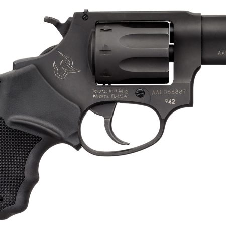 Taurus 2-942021 942  22 LR 8rd 2" Barrel, Overall Matte Black Finish Steel & Finger Grooved Black Polymer Grip