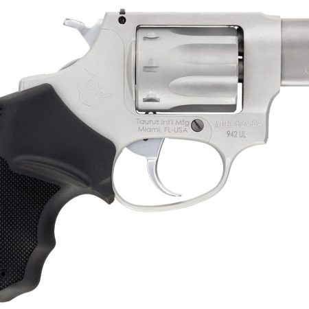 Taurus 2942029 942  22 LR 8rd 2" Barrel, Overall Matte Finish Stainless Steel & Finger Grooved Black Polymer Grip
