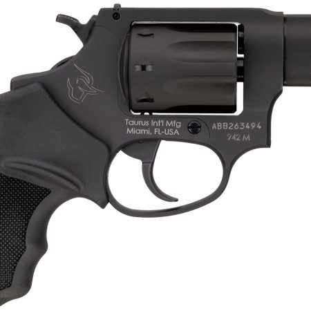 Taurus 2942M021UL 942 Ultra-Lite 22 WMR 8rd 2" Matte Black Finish Barrel, Matte Black Finish Cylinder, Black Anodized Finish Aluminum Frame & Finger Grooved Black Polymer Grip