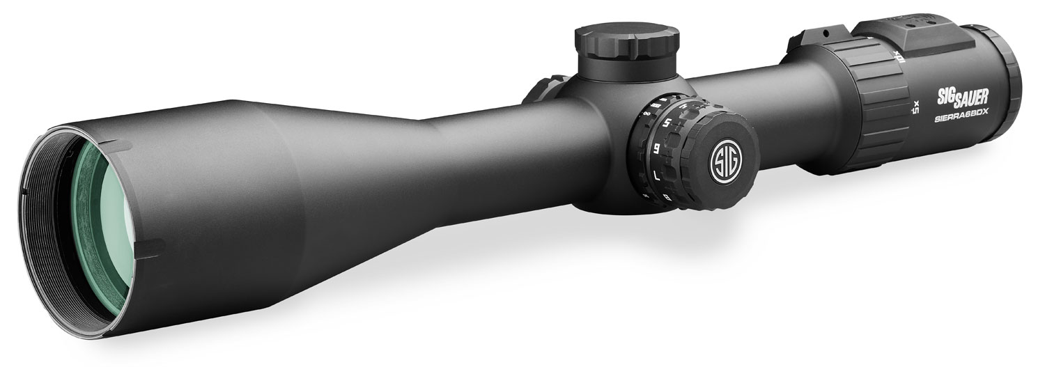 Sig Sauer Electro-Optics SOSBDX651 Sierra6 BDX Black Anodized 5-30x56mm 34mm Tube Illuminated BDX-R2 Reticle