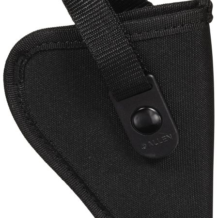 Allen 44800 Cortez Size 00 OWB Style Black Polyester, Adjustable Strap & Belt Loop Mount Type fits 2-3" Barrel Small-Medium DA Revolver Right Hand