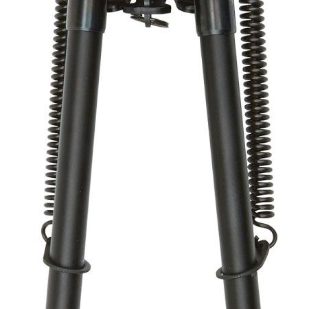Allen 2188 Bozeman  Rifle Bipod Black Aluminum w/Sling Swivel Mount, Rubber Feet & 9-13" Vertical Adjustment