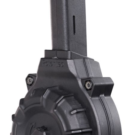 ProMag DRMA19 Standard  50rd Drum 40 S&W Compatible w/ Glock 22/23 Black DuPont Zytel Polymer
