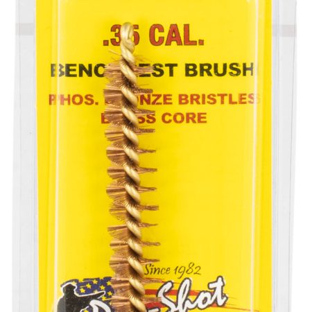 Pro-Shot 35R Bore Brush  .35 Cal/ 9mm Rifle #8-32 Thread Bronze Bristles Brass Core