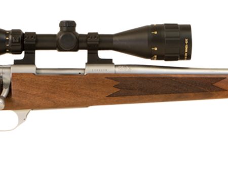 Howa HWH308TS M1500 Standard Hunter 308 Win 5+1 22" Stainless Steel Threaded Barrel, Stainless Steel Receiver, Fixed Walnut Stock, *Scope Not Included*