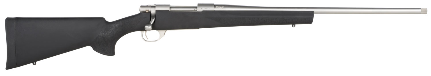 Howa HGR73112 M1500 Hogue Full Size 308 Win 5+1 22" Stainless Steel Threaded Barrel, Drilled & Tapped Stainless Steel Receiver, Hogue OverMolded Black Synthetic Stock, Right Hand
